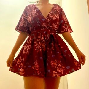 Floral Romper